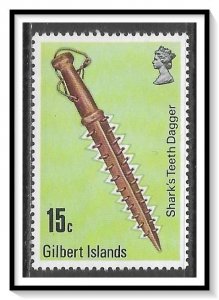 Gilbert Islands #290 Artifacts MNH