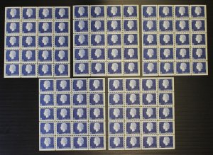 Canada #405q Mint Miniature Panes of 25