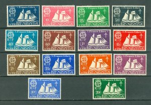 ST.PIERRE & MIQUELON  SHIPS  #300-313...SET...MNH...$16.00