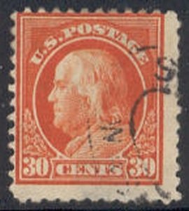 US Stamp #516 Used Benjamin Franklin 1917-19 Regular Issue