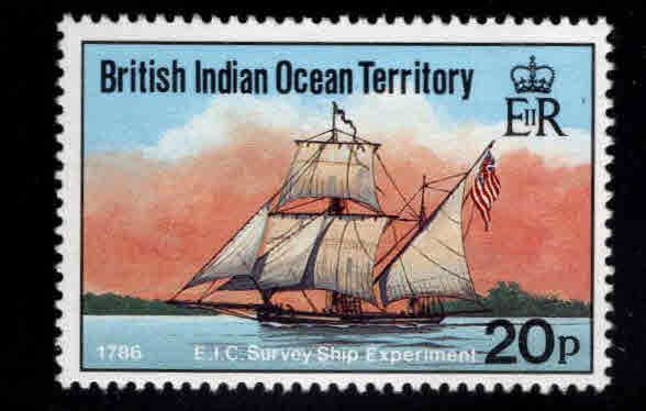 British Indian Ocean Territory BIOT Scott 115 MH* Survey Ship stamp