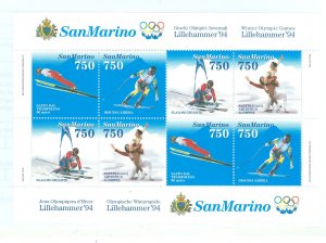 San Marino #1299 Mint (NH) Souvenir Sheet
