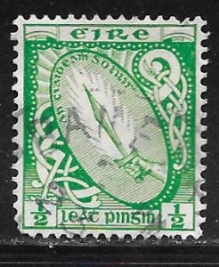 Ireland 65: 1/2p Sword of Light, used, F-VF