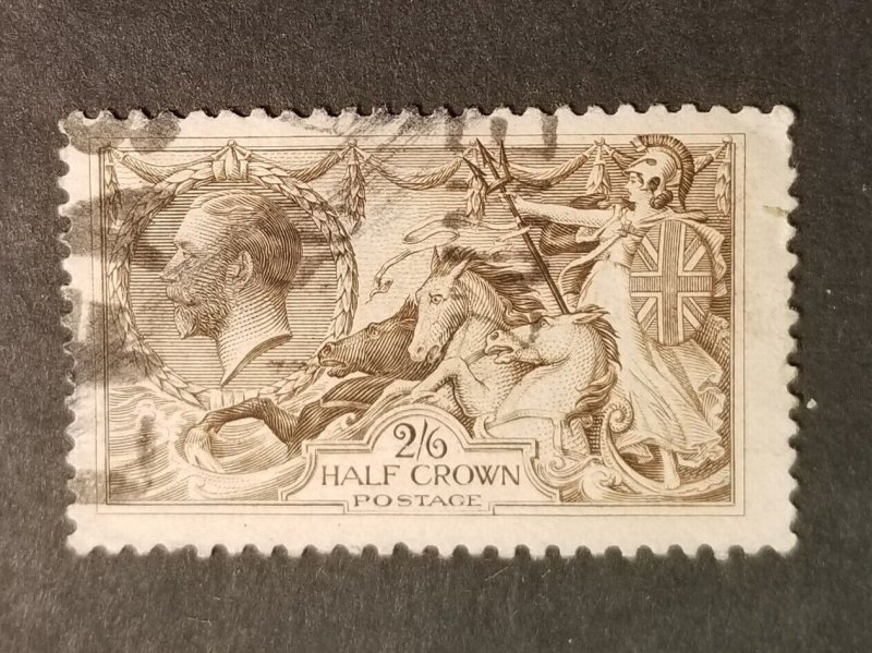  GB Stamp Scott  #173 2/6 Half Crown Used Great Britain z4607 
