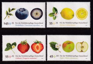 Germany B1026-B1029 Fruit MNH VF