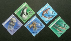 Russia Marine Life 1991 Ocean Jelly Fish Shark Dolphin Underwater (stamp) MNH