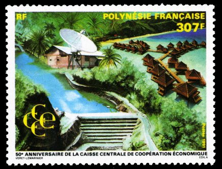 French Polynesia 1991 Scott #577 Mint Never Hinged