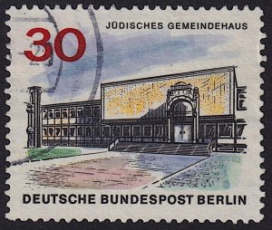 Germany Berlin - 1966 - Scott #9N226 - used - Jewish Community Center