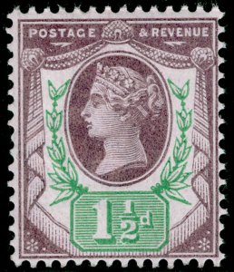 SG198, 1½d dull purple & green, NH MINT. Cat £25.