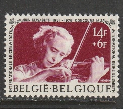 1976 Belgium - Sc B941 - MH VF - 1 single - Queen Elisabeth