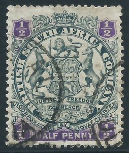 Rhodesia, Sc #26, 1/2d Used