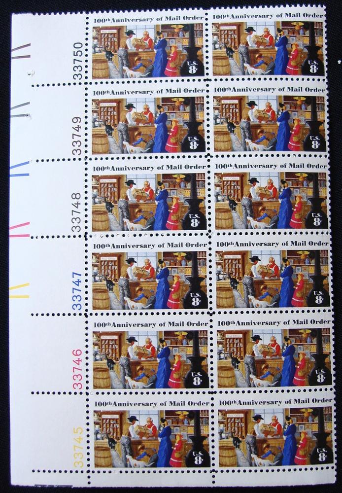 US #1468 MNH Plate Block of 12 Mail Order SCV $1.75 L10