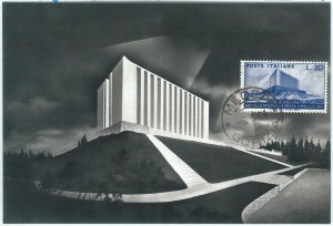 71026 -  ITALY - Postal History - MAXIMUM CARD - ARCHITECTURE  1951