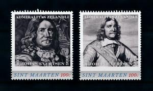 [100568] St. Maarten 2016 Johan Evertsen Navy Admiral  MNH