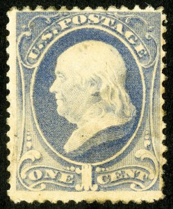 US Stamps # 156 MH F-VF Scott Value $200.00