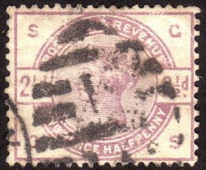 1884, Great Britain, 2 1/2p, Used, Sc 101, Sg 190