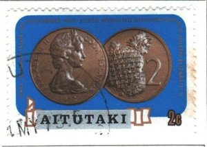 Aitutaki Sc#67 Used - Day of Issue Cancel