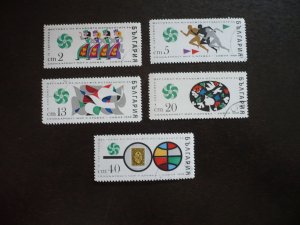 Stamps - Bulgaria - Scott# 1659-1663 - CTO Set of 5 Stamps