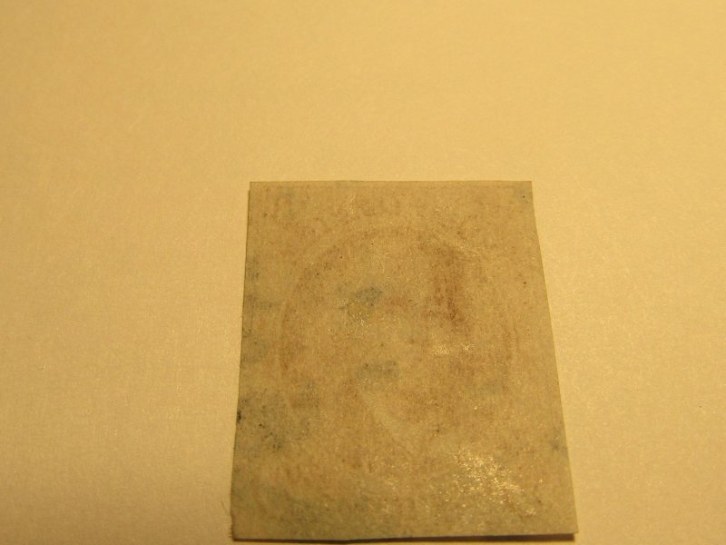 US Stamp, Scott #1b 1847 5c Franklin Used Orange Brown w/Certificate SCV $825.00