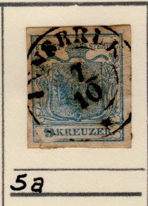 Austria, Scott 5a (Type I), Used, 1850, Coat of Arms