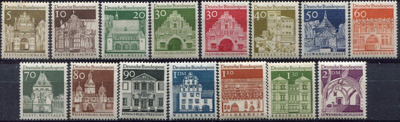 Germany    SC.# 936-51 from 1966-9  MNH