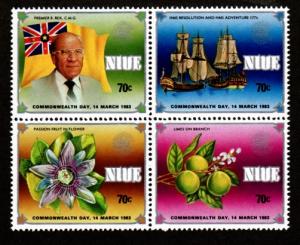 Niue # 371a Mint Commonwealth Day!