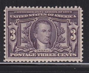 325  VF never hinged original gum Great color  ! see pic !