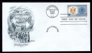 US 1159 Malaria Artmaster U/A FDC