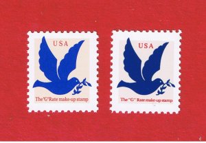 #2877-2878 MNH OG  Dove & Olive Branch   Free S/H 