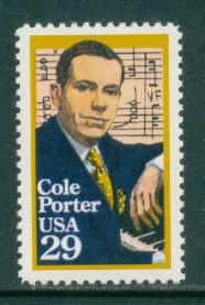 2550 29c Cole Porter Fine MNH