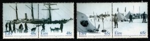 IRELAND SG1637/40 2004 90TH ANNIV OF SHACKLETONS ANTARCTIC EXPEDITION MNH