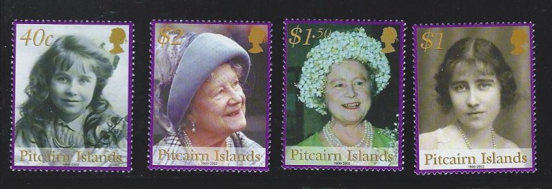 Pitcairn islands   mnh sc  561 - 564