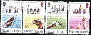 PITCAIRN IS. Sc#315-319 1988 Constitution & Christmas Complete Sets Mint OG NH