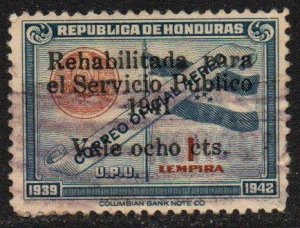 Honduras Sc #C116 Used