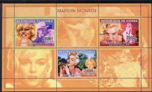 Guinea - Conakry 2006 Marilyn Monroe perf sheetlet #2 con...