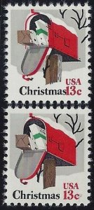 1730 - Black Color Shift Error / EFO 13c Mailbox Mint NH