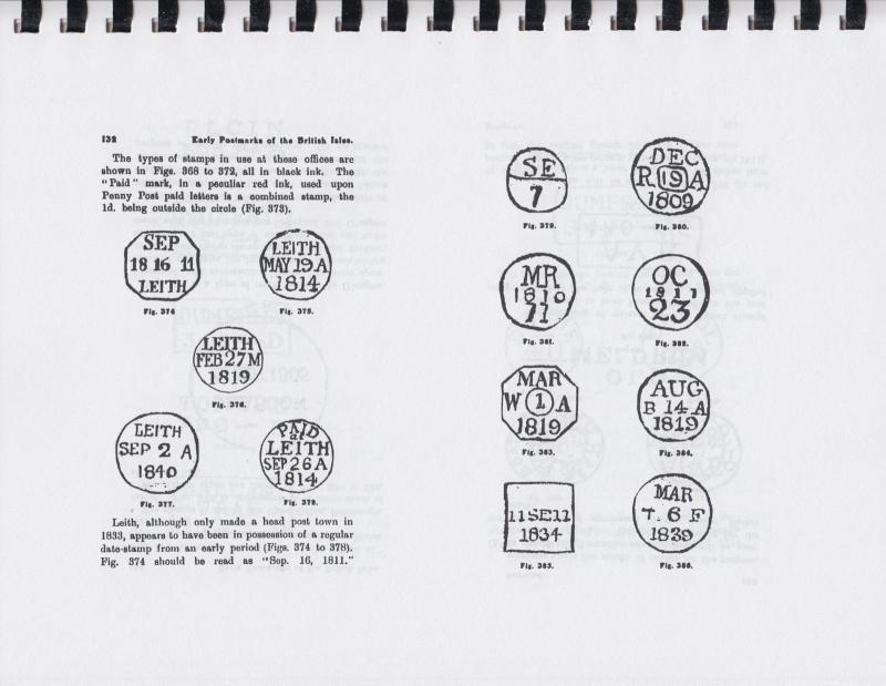 History of the Early Postmarks of the British Isles (to 1840), by J.G. Hendy