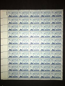 1955 sheet, Soo Locks, Great Lakes, Sc# 1069