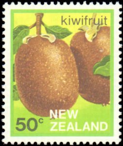 New Zealand #755-765, Complete Set(11), 1982, Minerals, Fruit, Never Hinged