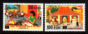 Aruba MNH Scott #B35-#B36 Set of 2 International Year of the Family