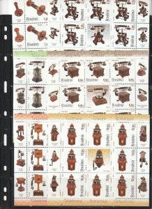 ROMANIA 2022 STAMPS TELEPHONE HISTORY MUSEUM POST MNH SHEETS COMMUNICATION
