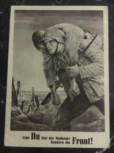 1943 Krakow Poland Germany GG Picture PostCard cover War Camp Soldiers