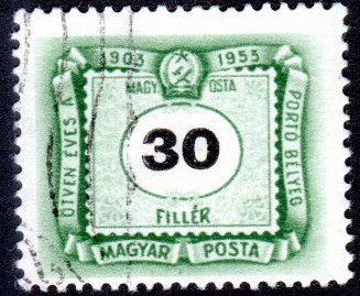 Hungary J219 - Used - 30f Postage Due (1953)