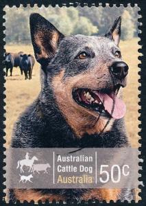Australia 2008 50c Working Dogs - Australian Cattle Dog Sheet SG3001 Used