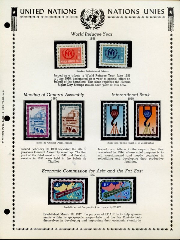 United Nations Blocks of Four & Some Singles 1951/55 Mint Never Hinged as Shown | Worldwide - United Nations, Stamp / HipStamp United Nations Blocks of Four & Some Singles 1951/55 Mint Never Hinged as Shown | Worldwide - United Nations, Stamp / HipStamp