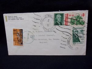 LUNDY STAMP USED ON 1969 COVER