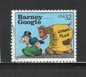 Scott# 3000i  used Barney Google single