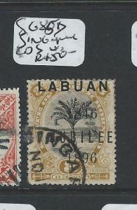 LABUAN  (PP2701B) JUBILEE 3C TREE SG 85D SINGAPORE CANCEL  VFU 