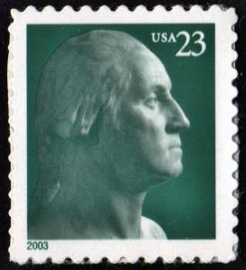 SC#3819 23¢ Washington Single (2003) SA