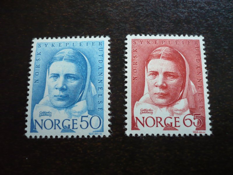 Stamps - Norway - Scott# 519-520 - Mint Never Hinged Set of 2 Stamps